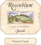 Rosenblum - Syrah California Vintners Cuvee 2011 (750ml)